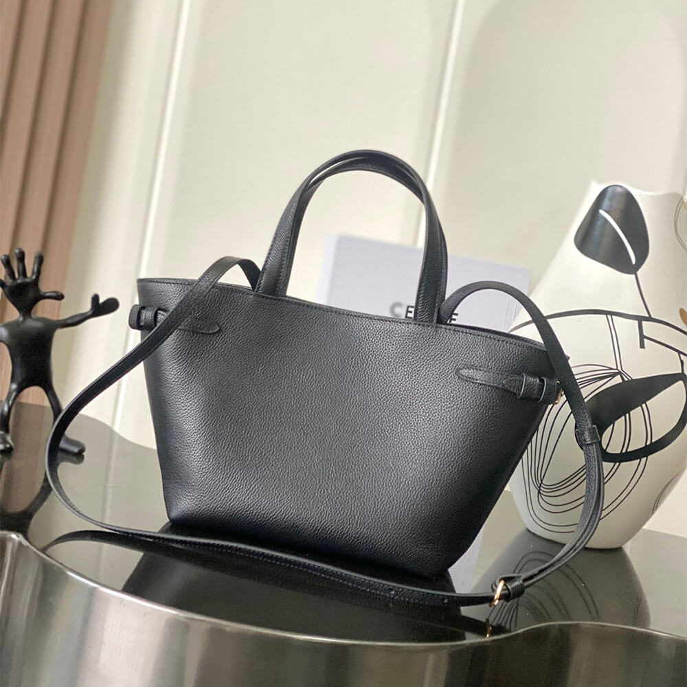 Ce1i*e MINI CABAS ANAIS CUIR TRIOMPHE in Grained calfskin