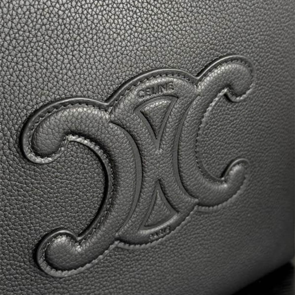 Ce1i*e SMALL CABAS ANAÏS CUIR TRIOMPHE in Grained calfskin