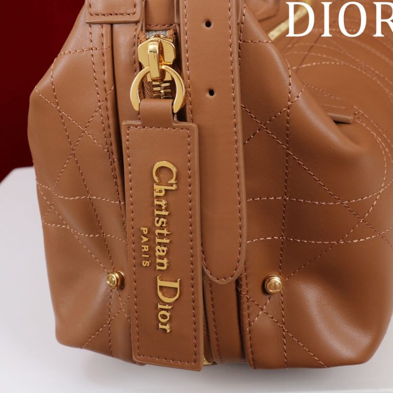 D10r Medium D-Journey Bag in Vintage Smooth Calfskin(HIGH-END GRADE)