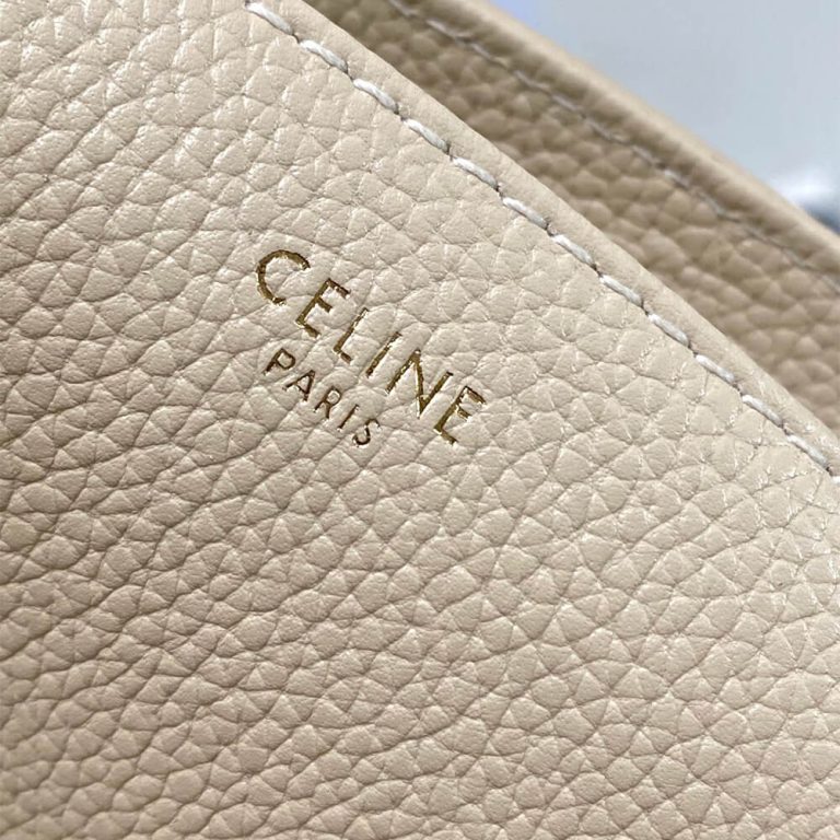 Ce1i*e MINI CABAS ANAIS CUIR TRIOMPHE in Grained calfskin