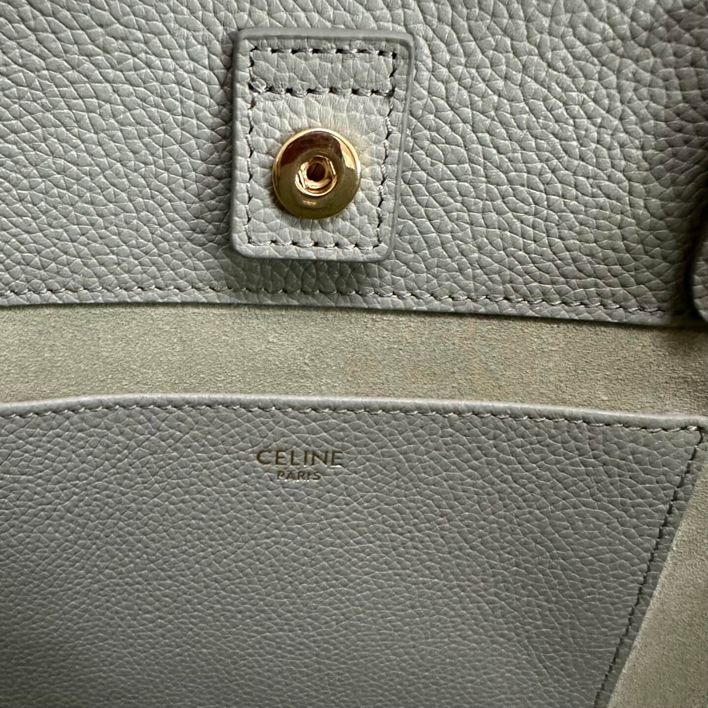 Ce1i*e MINI CABAS ANAIS CUIR TRIOMPHE in Grained calfskin