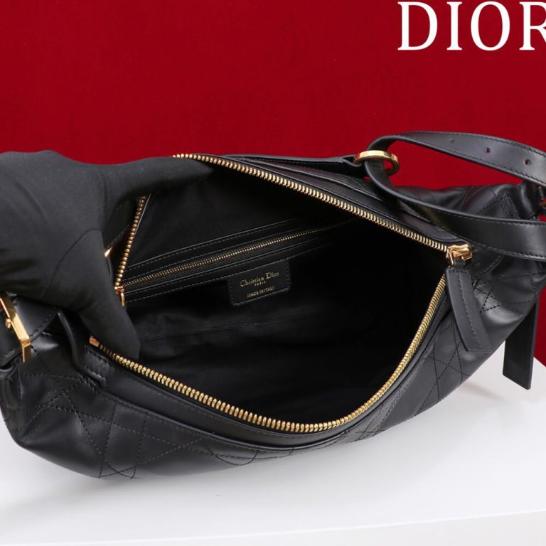 D10r Medium D-Journey Bag in Shiny Goatskin(HIGH-END GRADE)