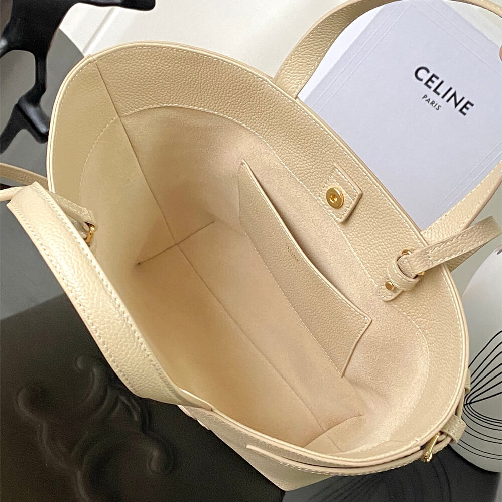 Ce1i*e MINI CABAS ANAIS CUIR TRIOMPHE in Grained calfskin