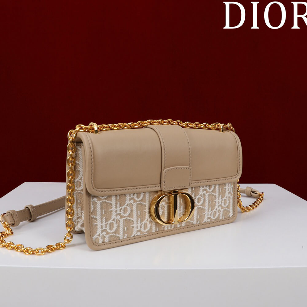 D10r 30 Montaigne East-West Bag with Chain(HIGH-END GRADE)
