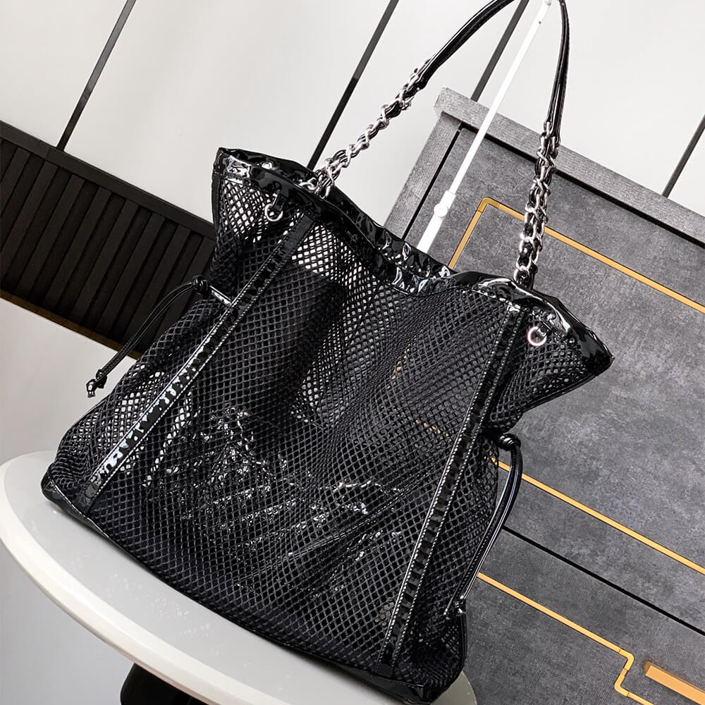 Ch**el Large La Madrague Tote(HIGH-END GRADE)