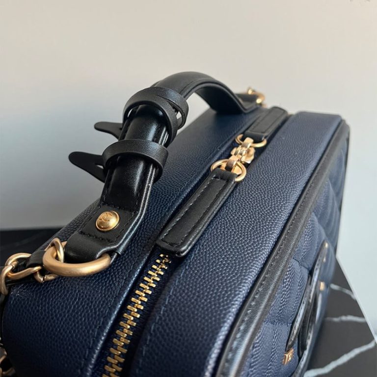 Ch**el Medium Filigree Makeup Case