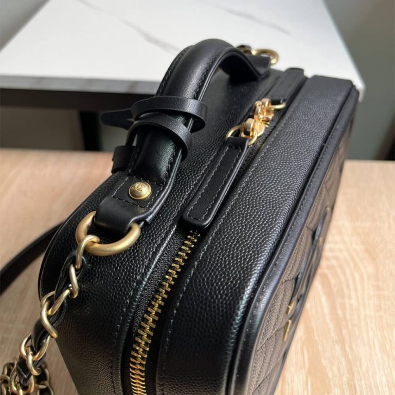 Ch**el Medium Filigree Makeup Case