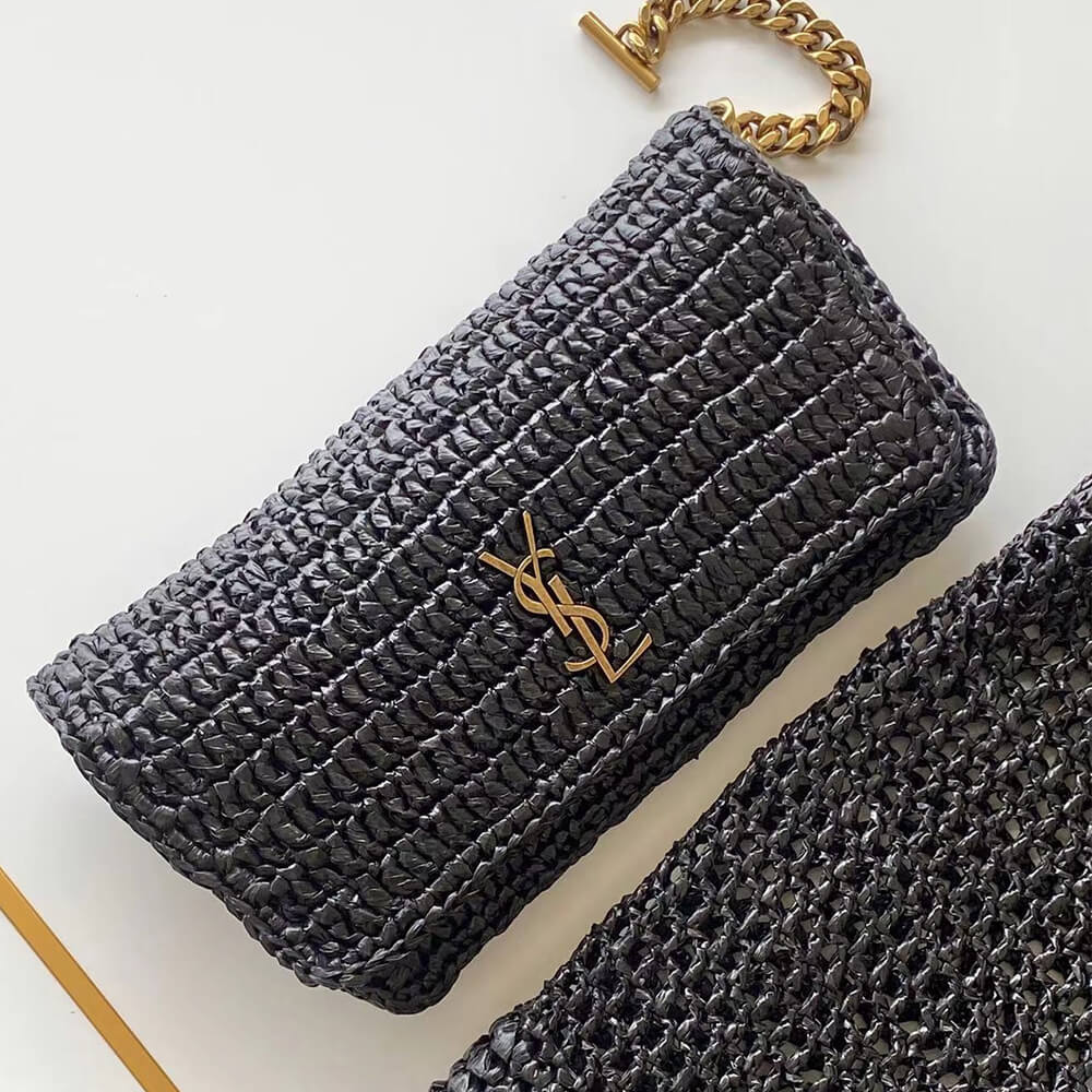 Y51 ICARE SHOPPING BAG IN RAFFIA(HIGH-END GRADE)