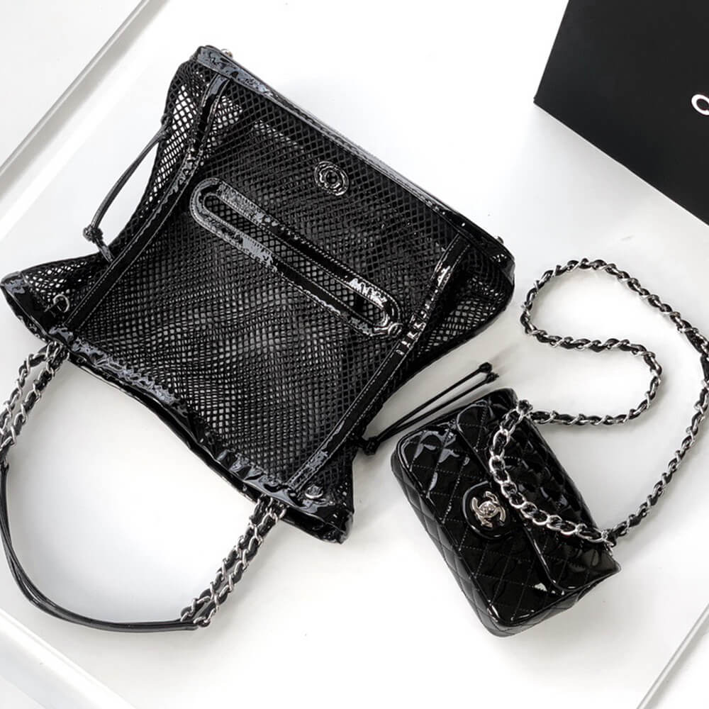 Ch**el Medium La Madrague Tote(HIGH-END GRADE)