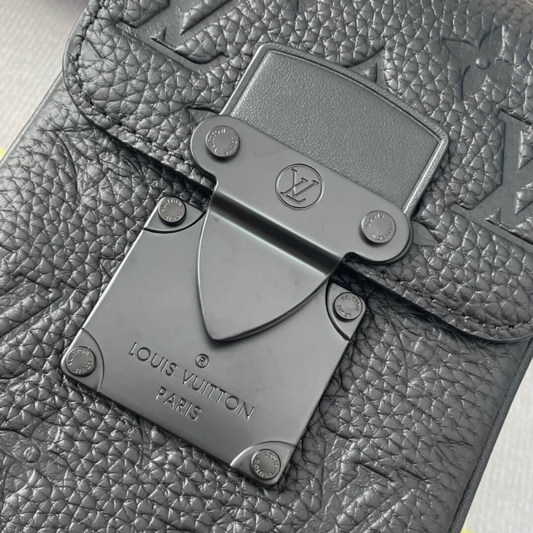 LV S-Lock Vertical wearable wallet