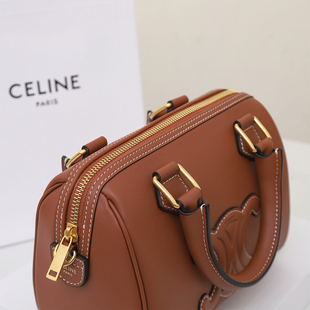 Ce1i*e SMALL BOSTON IN Smooth Calfskin