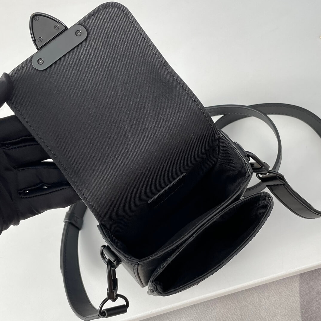 LV S-Lock Vertical wearable wallet