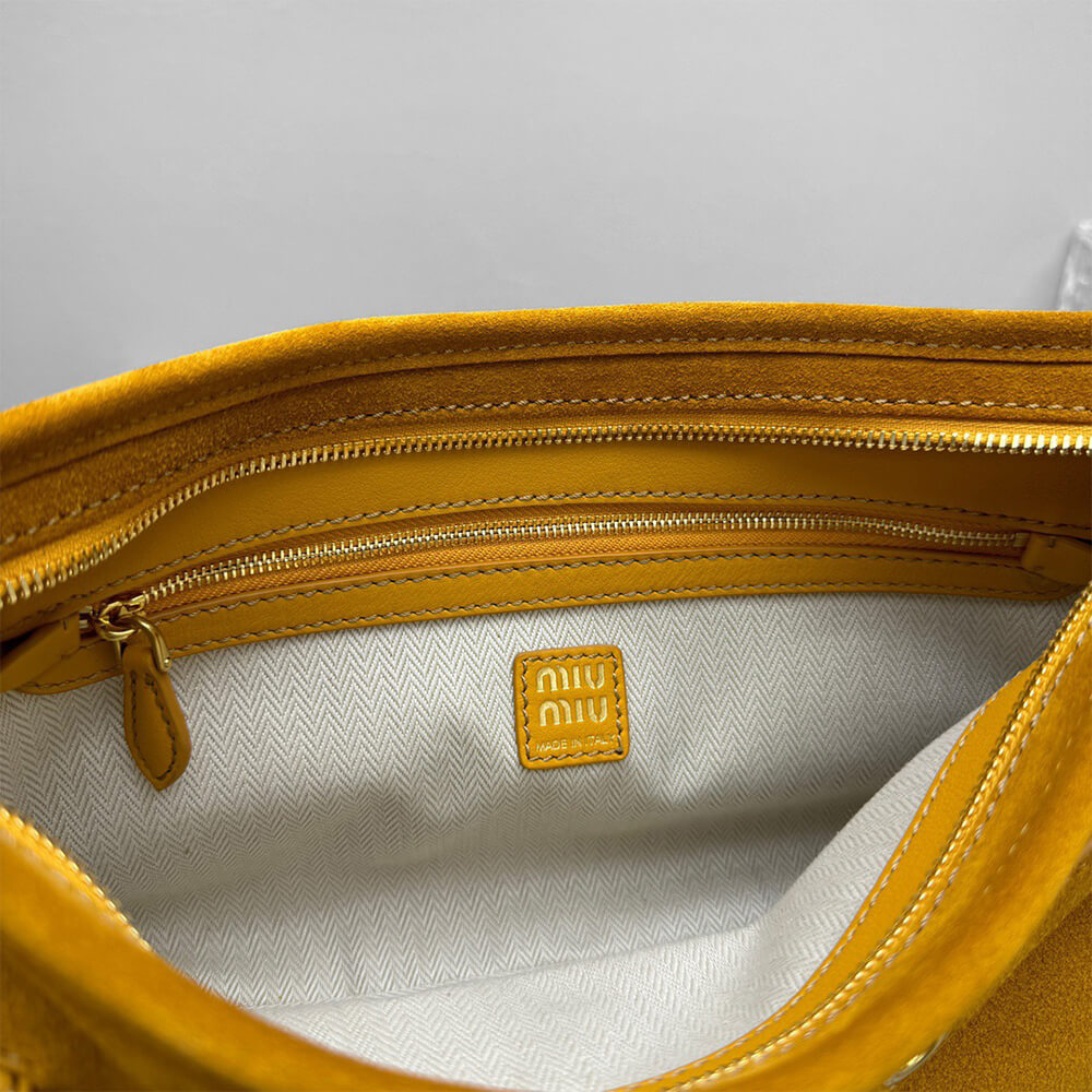 M1um1u Regular Aventure suede bag(HIGH-END GRADE)