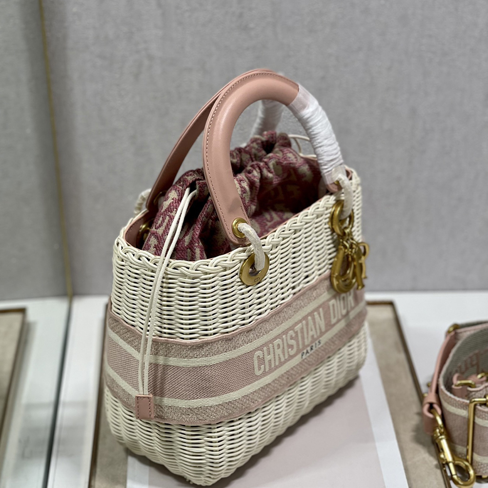 Lady D10r Wicker Bag(high-end grade)