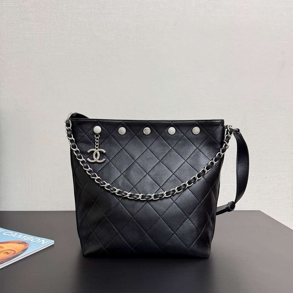 Ch**el Large Bucket Bag(high-end grade)