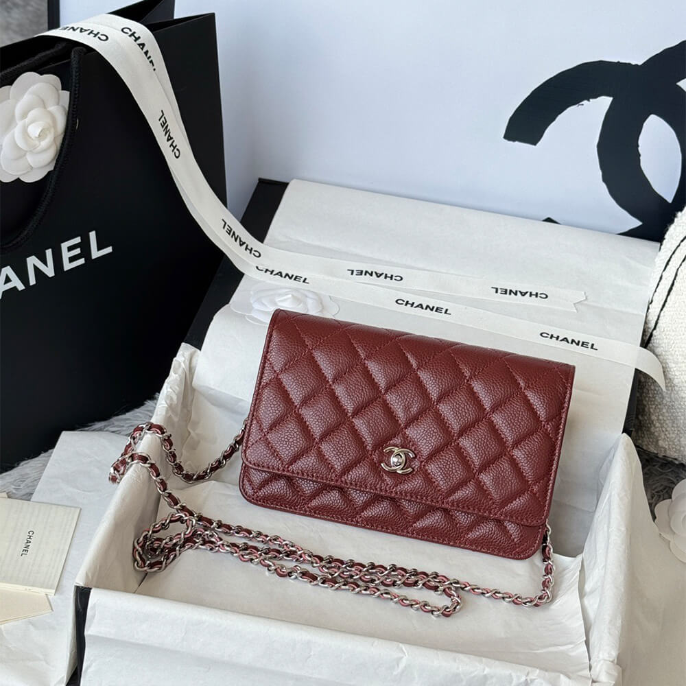 Ch**el Classic Wallet On Chain(high-end grade)