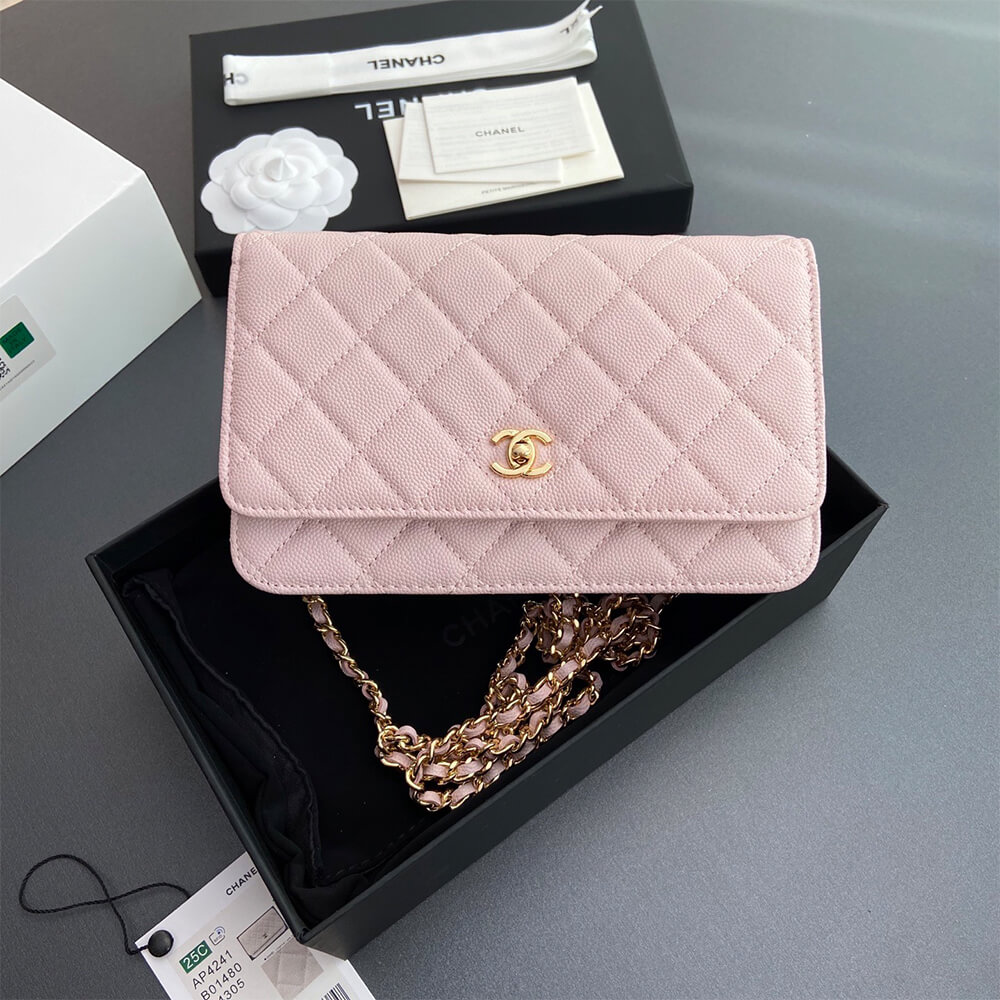 Ch**el Classic Wallet On Chain(high-end grade)