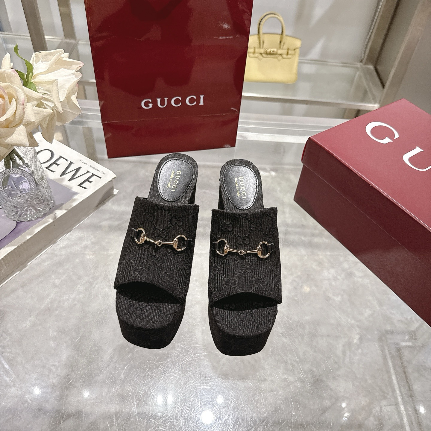 Gvc*1 Carmen wedge sandals(high-end grade)