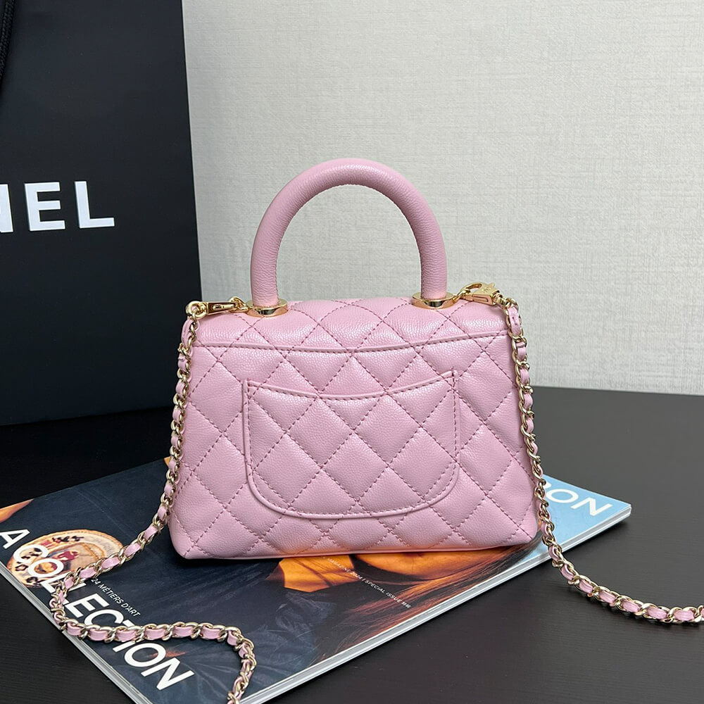 Ch**el MINI COCO Handle Bag(HIGH-END GRADE)