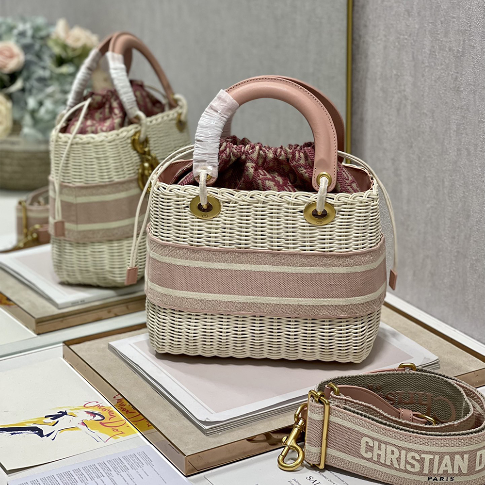Lady D10r Wicker Bag(high-end grade)