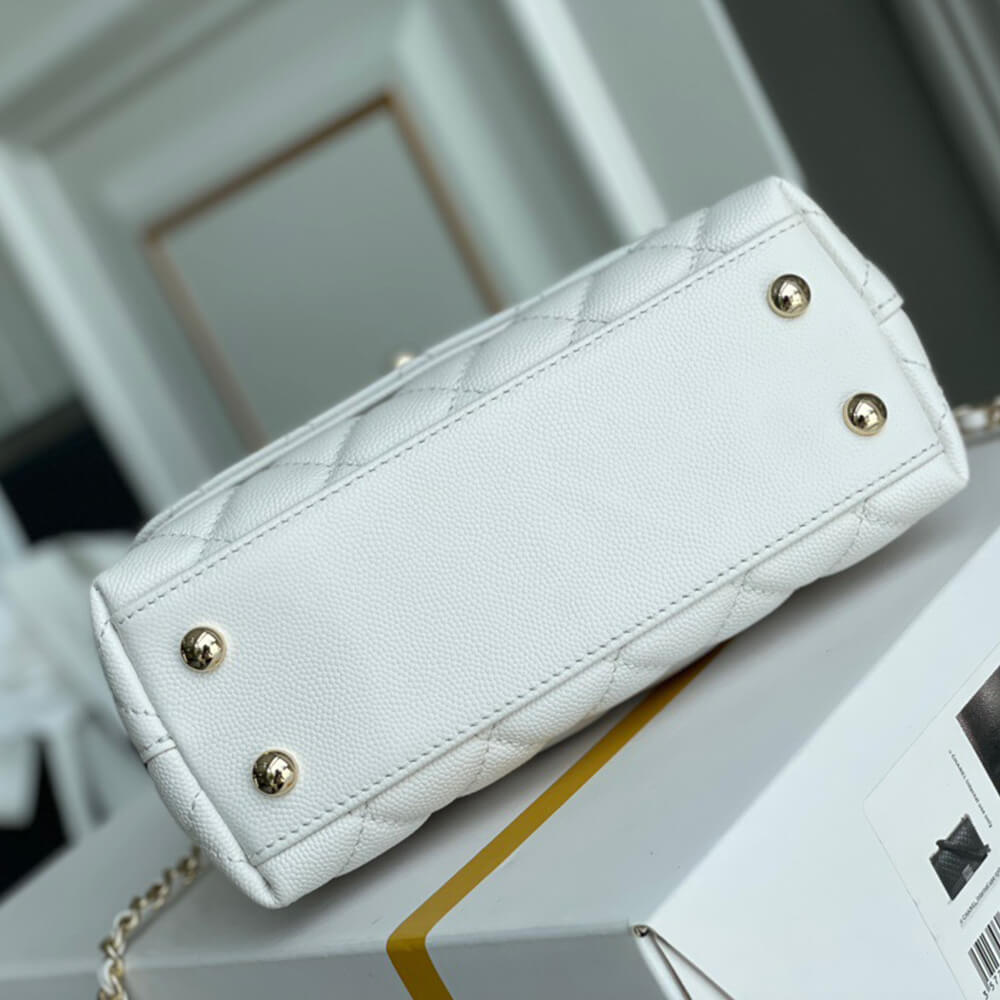 Ch**el MINI COCO Handle Bag(HIGH-END GRADE)