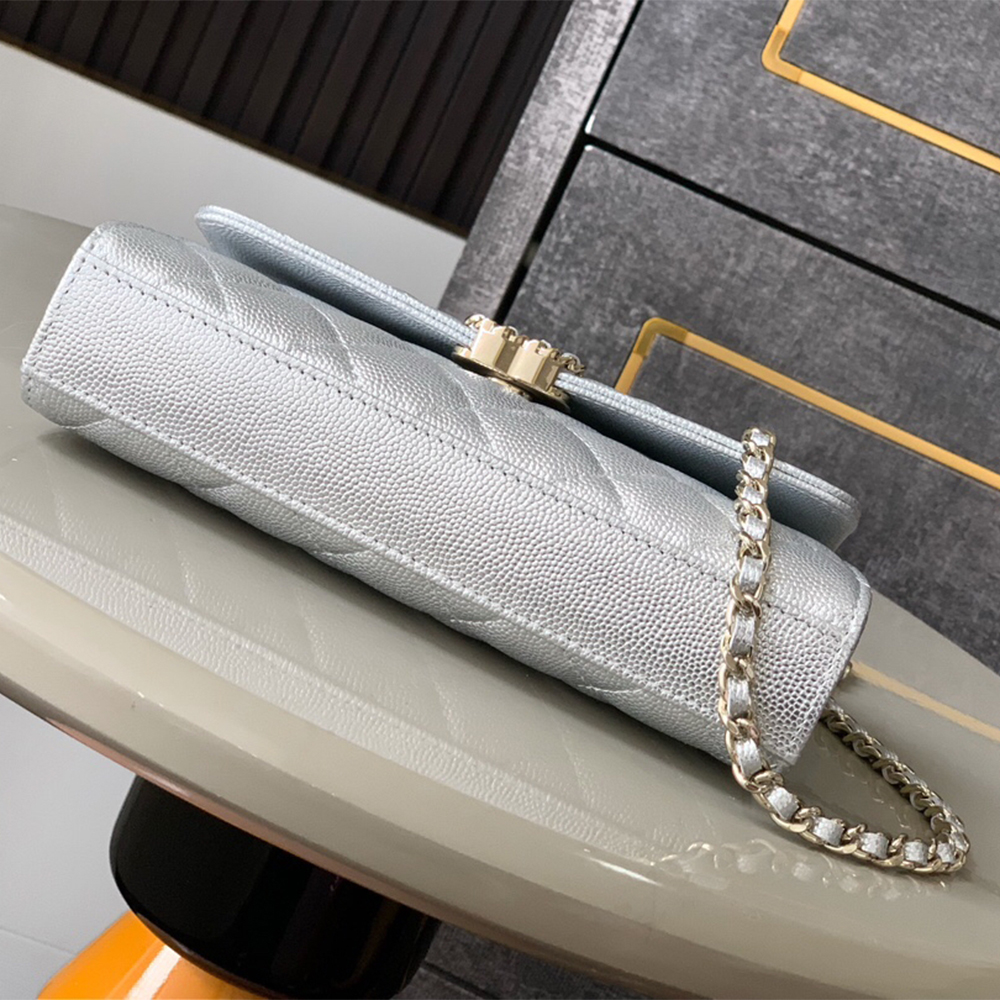 Ch**el Large Flap Bag With Top Handle(high-end grade)