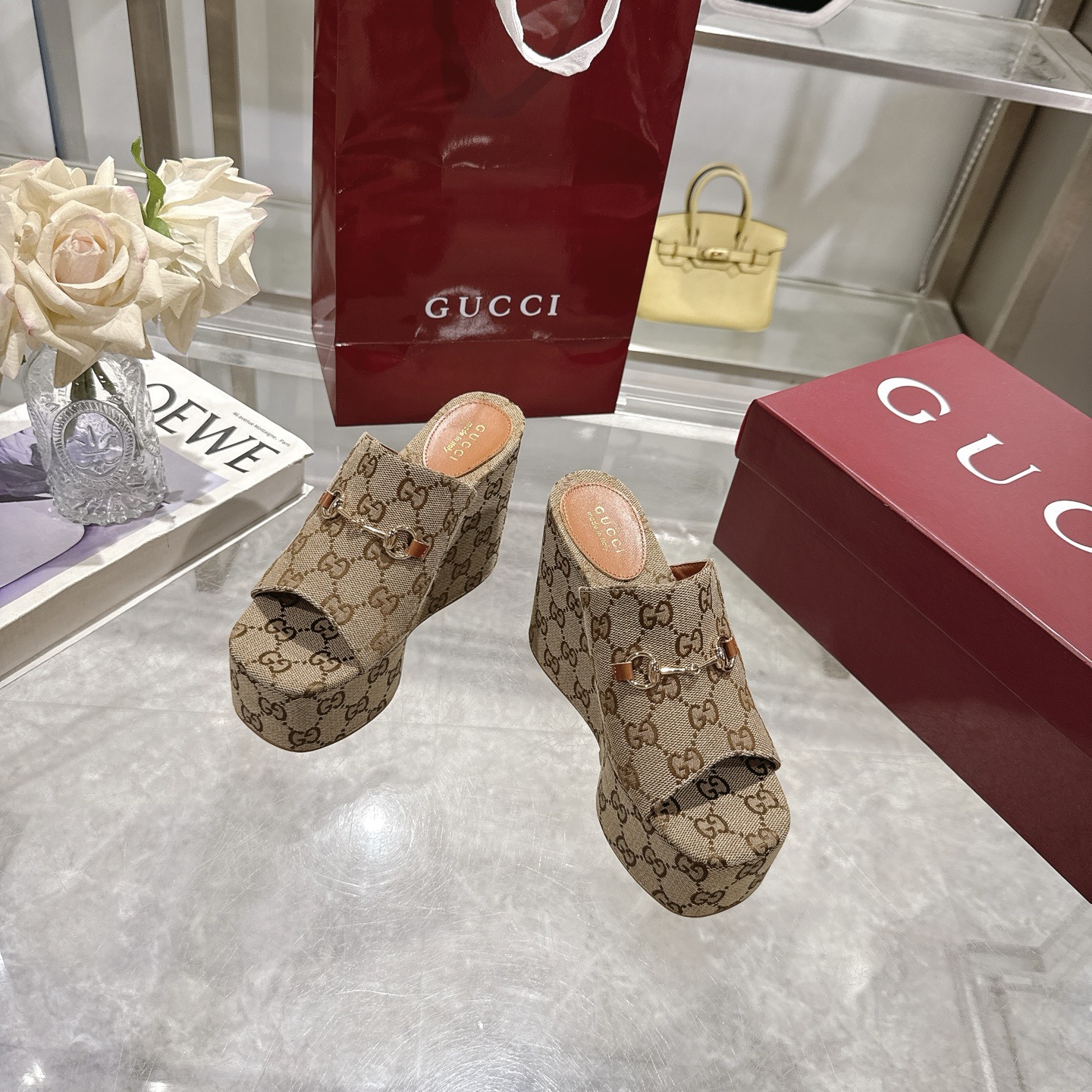 Gvc*1 Carmen wedge sandals(high-end grade)
