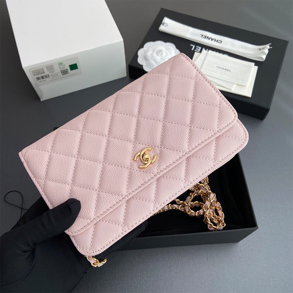 Ch**el Classic Wallet On Chain(high-end grade)