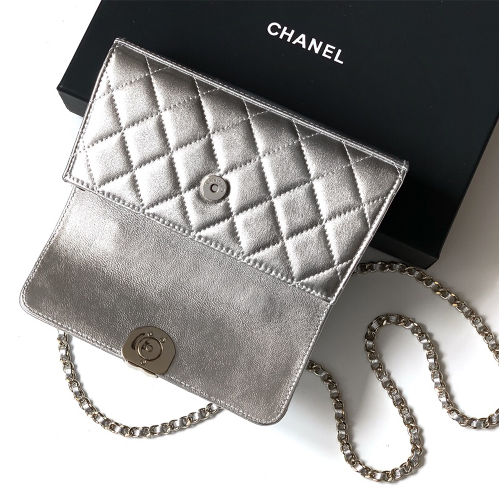Ch**el Large Flap Bag With Top Handle(high-end grade)