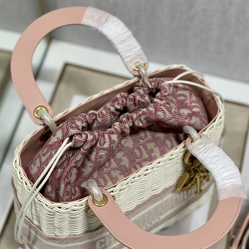 Lady D10r Wicker Bag(high-end grade)