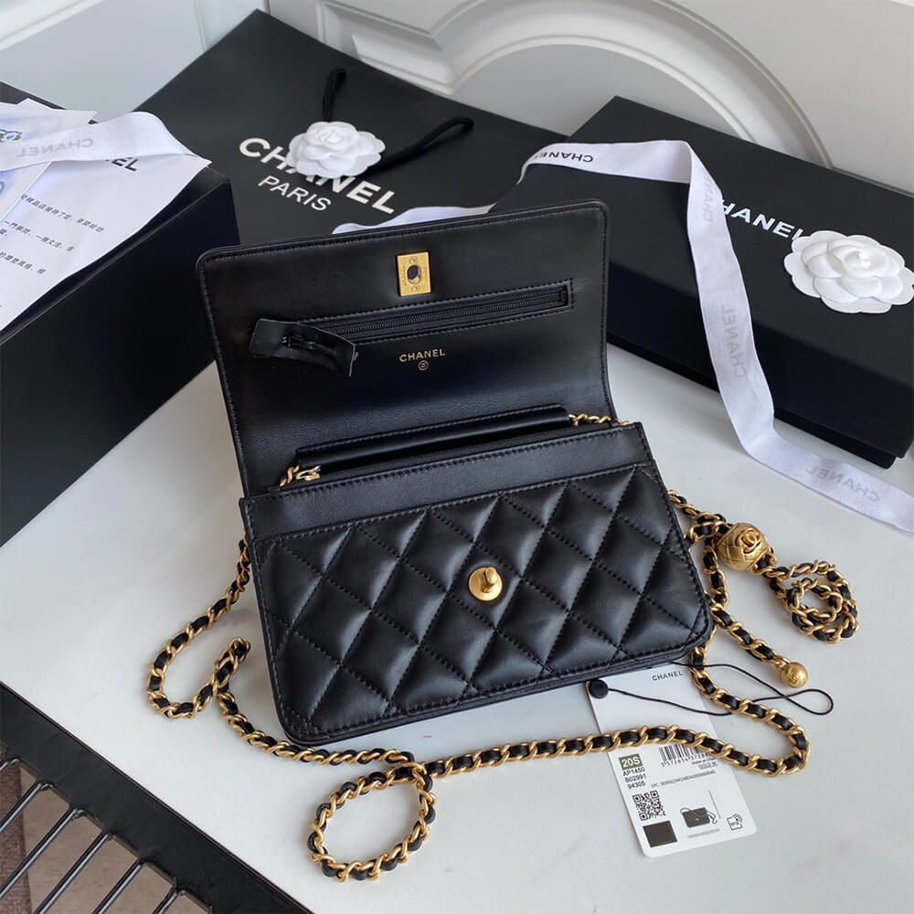 Ch**el Classic Wallet On Chain(high-end grade)