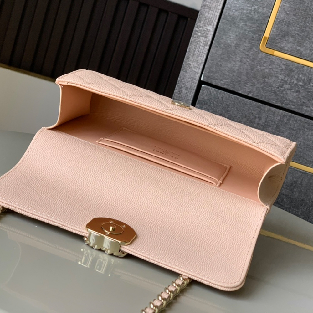 Ch**el Large Flap Bag With Top Handle(high-end grade)