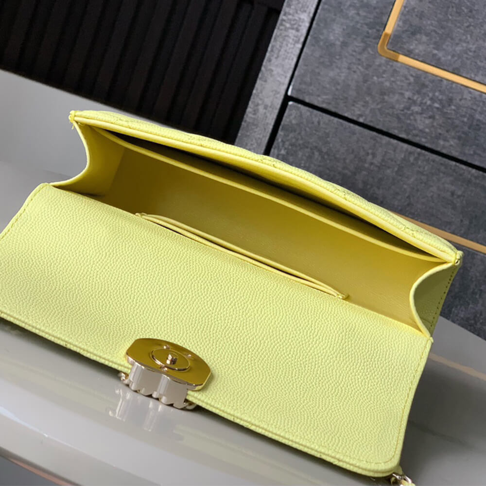 Ch**el Large Flap Bag With Top Handle(high-end grade)