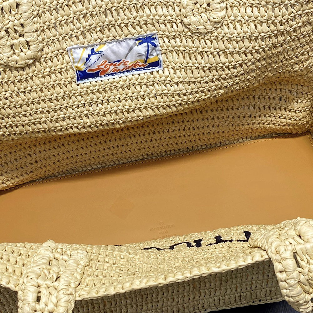 LV SUMMER SHOPPER TOTE MEDIUM BAG(HIGH-END GRADE)