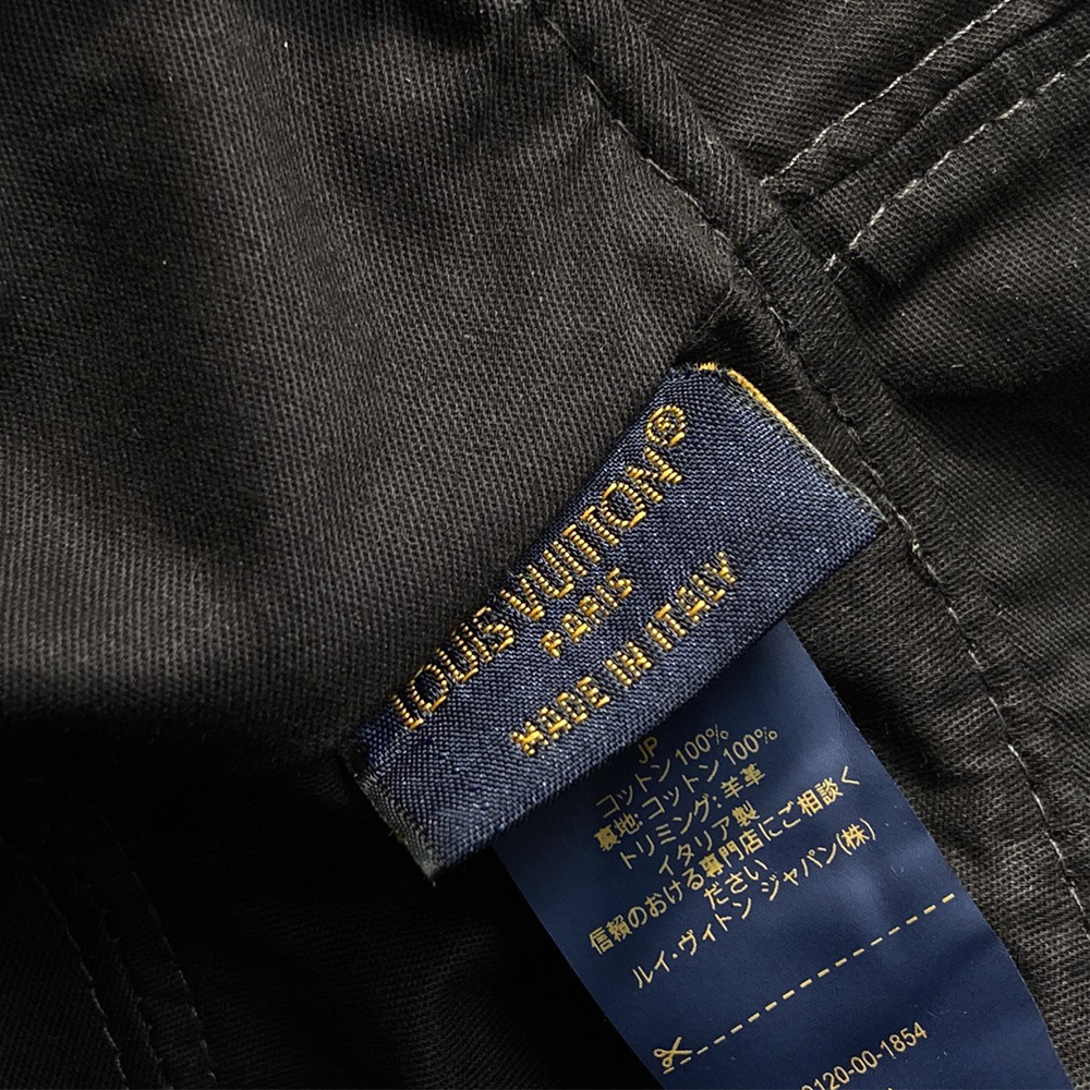 LV BLASON SHADING DENIM REVERSIBLE BUCKET HAT