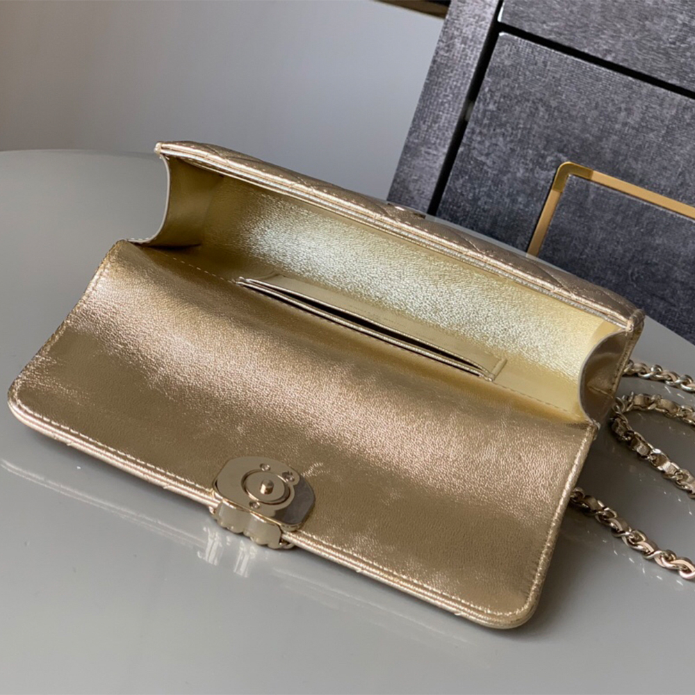 Ch**el Large Flap Bag With Top Handle(high-end grade)