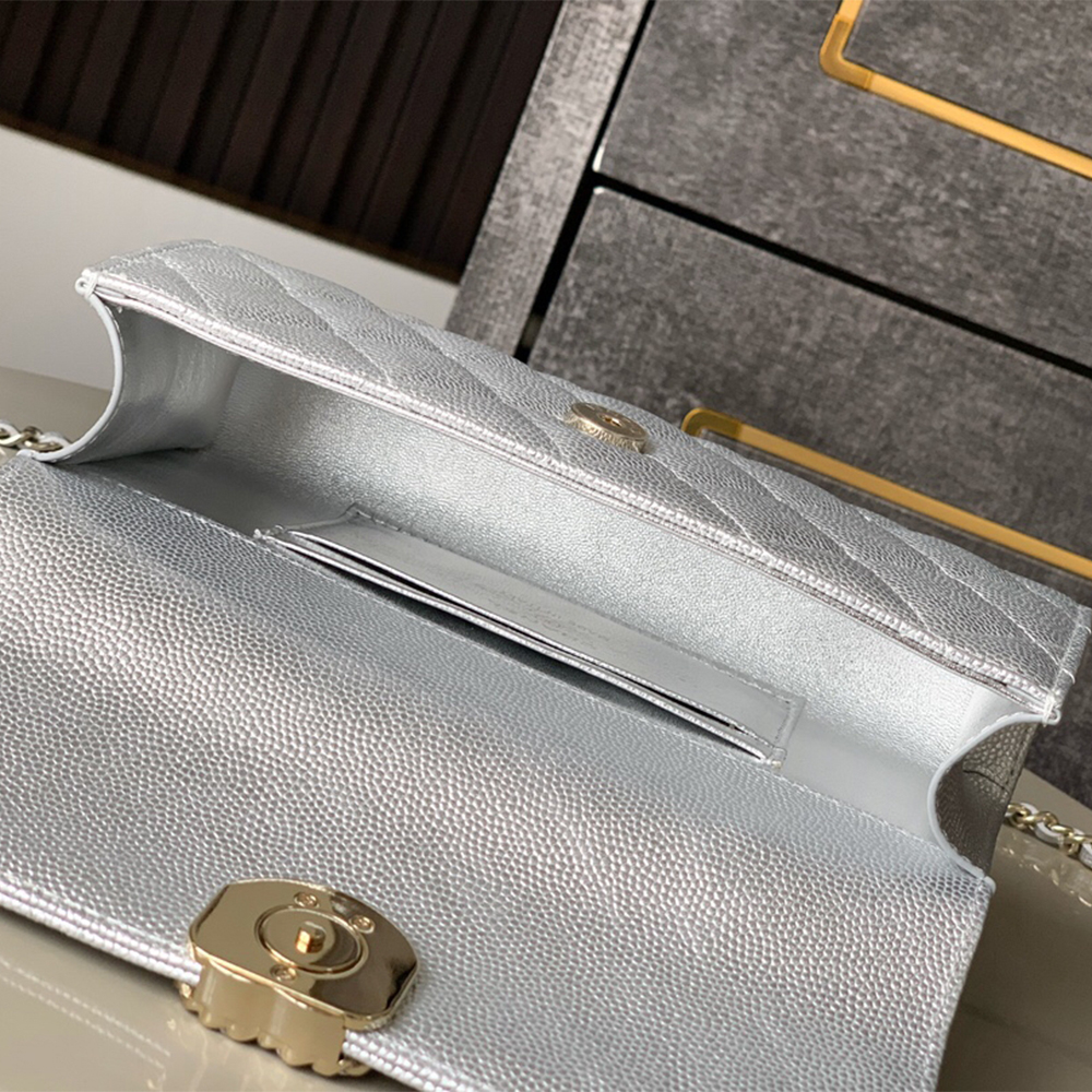 Ch**el Large Flap Bag With Top Handle(high-end grade)