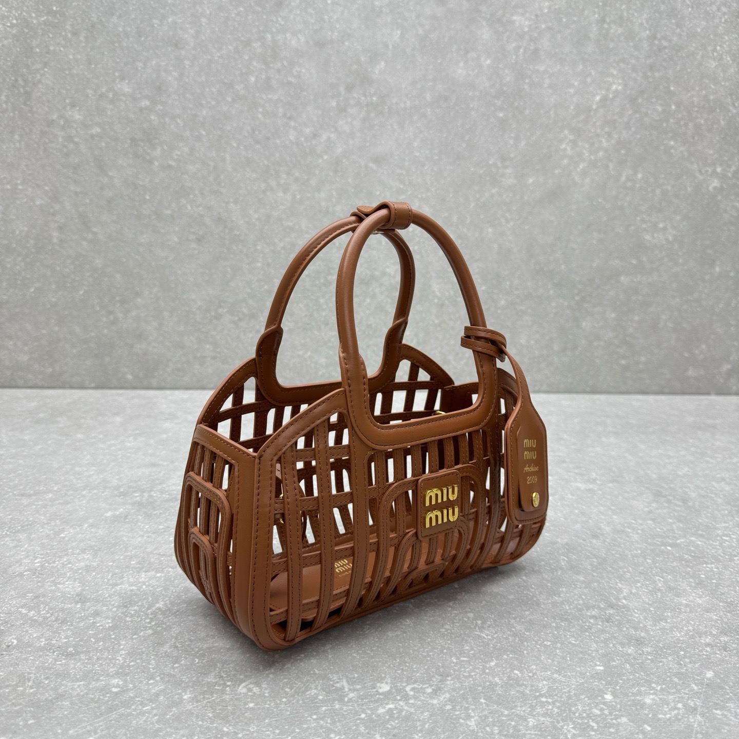 M1um1u Leather baskets(HIGH-END GRADE)
