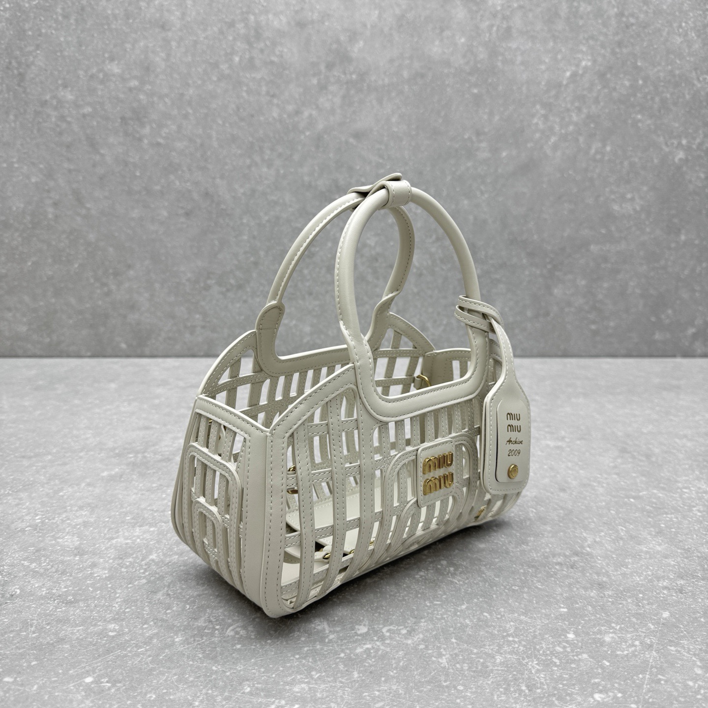 M1um1u Leather baskets(HIGH-END GRADE)