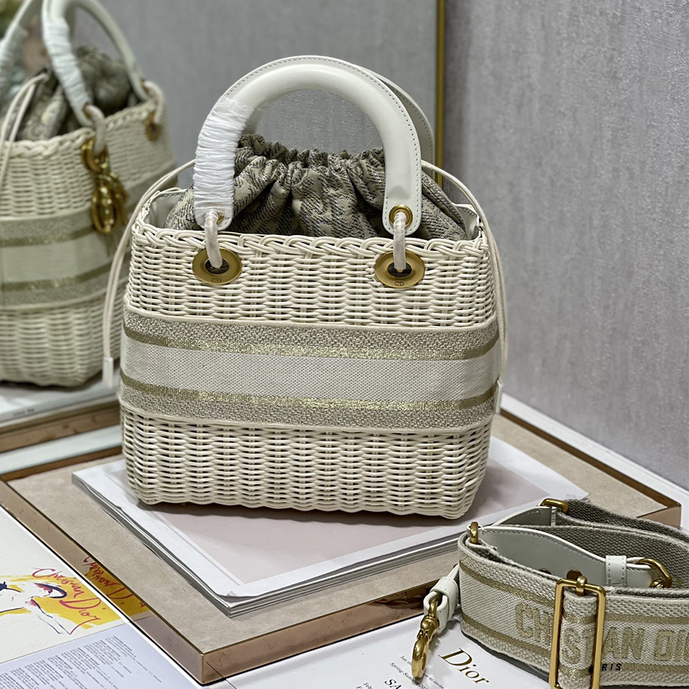 Lady D10r Wicker Bag(high-end grade)