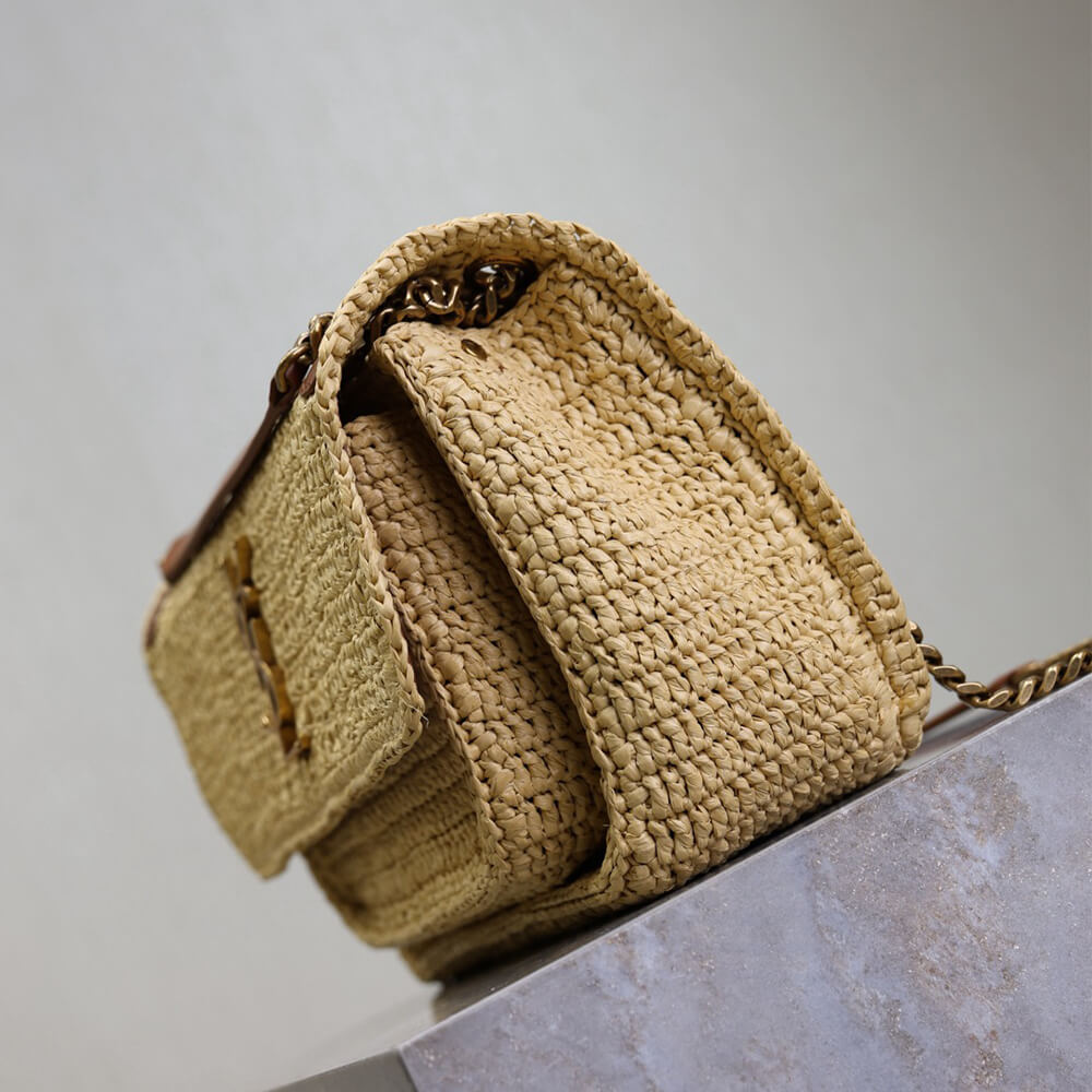 Y51 NIKI medium in raffia(HIGH-END GRADE)