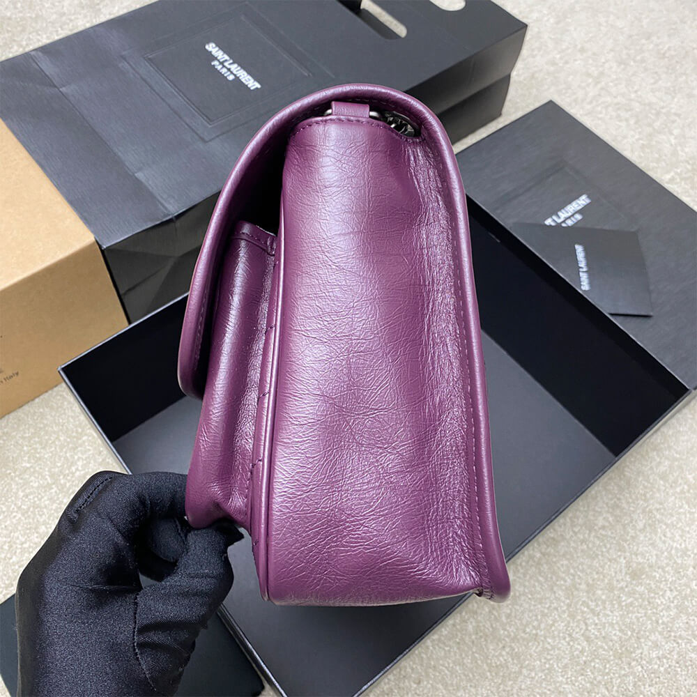 Y51 NIKI MEDIUM IN CRINKLED VINTAGE LEATHER(HIGH-END GRADE)