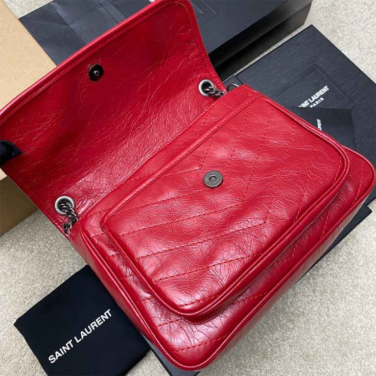 Y51 NIKI MEDIUM IN CRINKLED VINTAGE LEATHER(HIGH-END GRADE)
