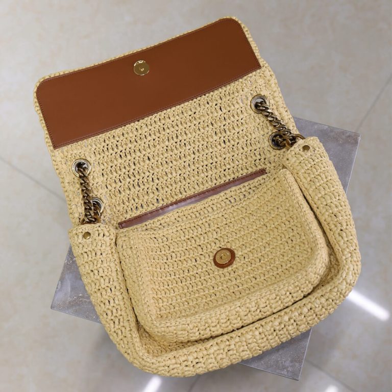 Y51 NIKI medium in raffia(HIGH-END GRADE)