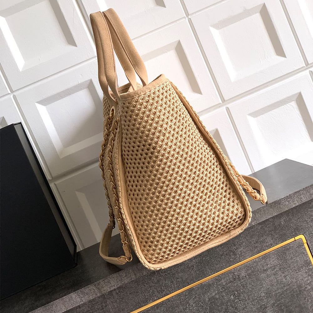 Ch**el Deauville Large Tote(HIGH-END GRADE)