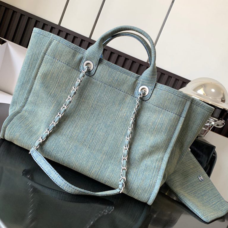 Ch**el Deauville Large Tote(HIGH-END GRADE)