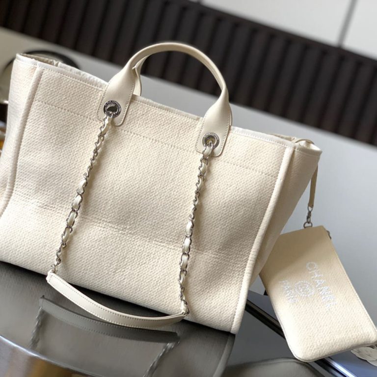 Ch**el Deauville Large Tote(HIGH-END GRADE)