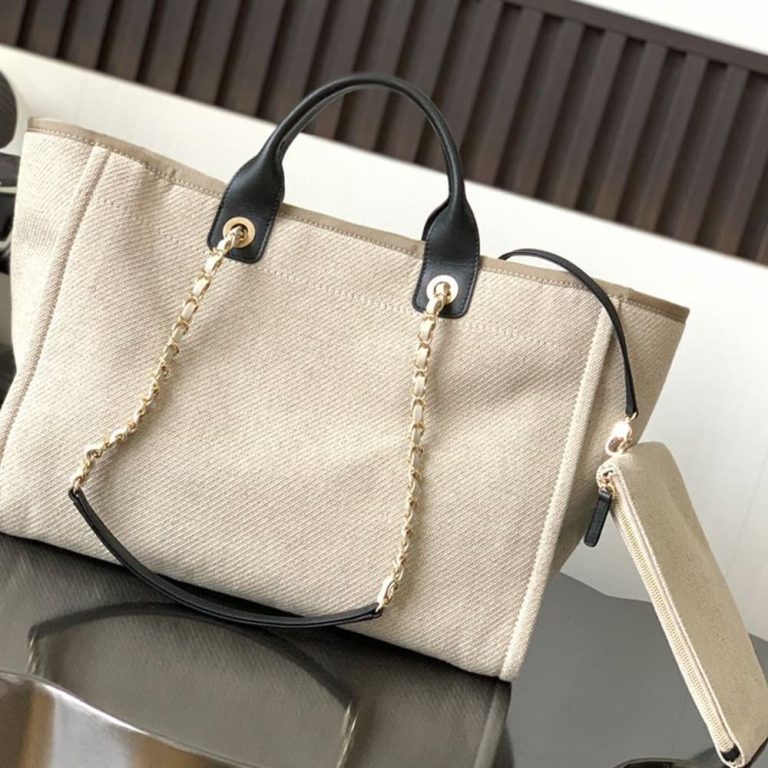 Ch**el Deauville Large Tote(HIGH-END GRADE)