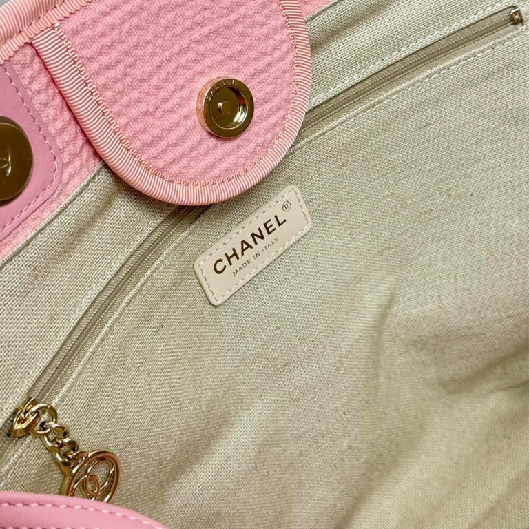 Ch**el Deauville Large Tote(HIGH-END GRADE)