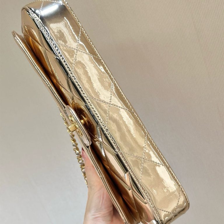 Ch**el Large Flap Bag With Top Handle(high-end grade)